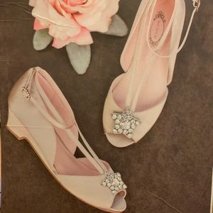 Joyfolie Girls Arabella Heel in Ivory 1Y